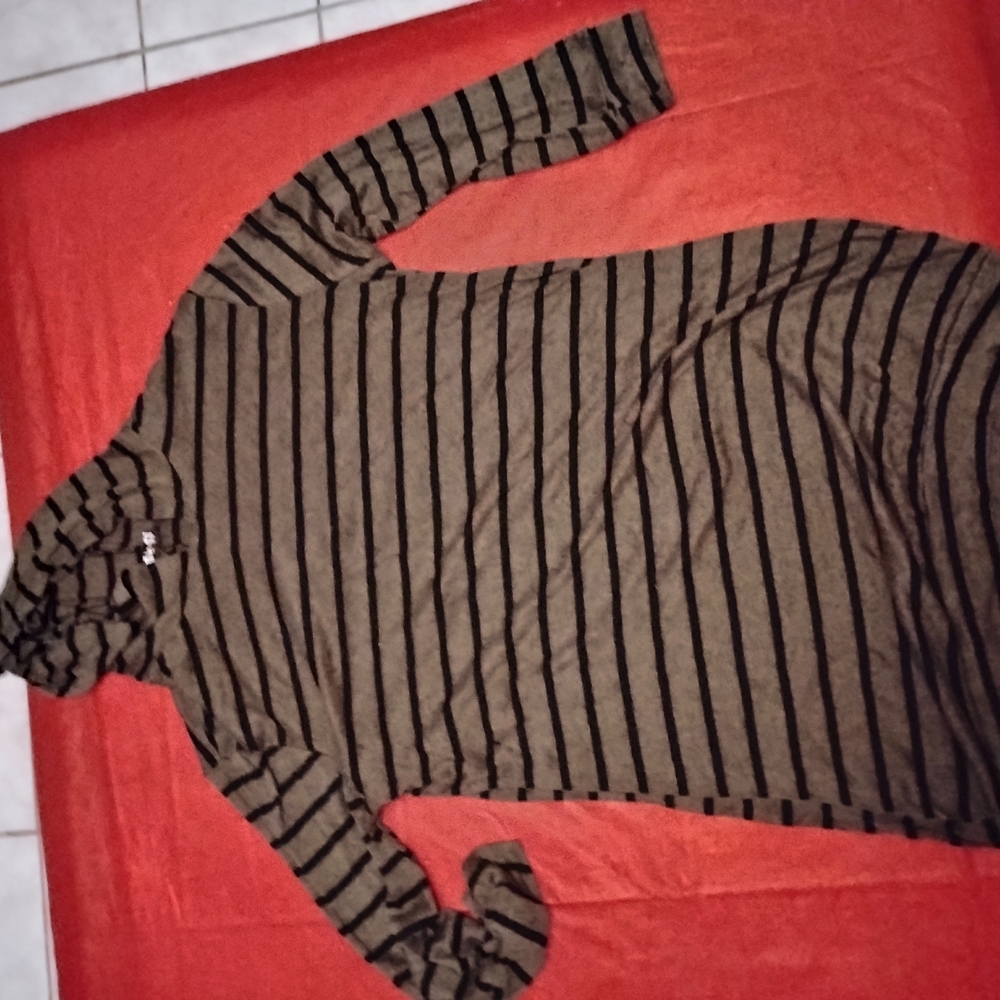 Striped Long Sleeve Dress